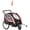 Red, variant on Aosom Child Bike Trailer with Storage, 5 Point Harness, Baby Stroller Green