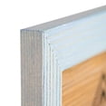 thumbnail image 3 of Rustic Wooden Square Picture Frame 12x12 In | 31x31 cm - 100% Natural Solid Eco Distressed Wood for Wall Mounting Photo Frame - Blue Turquoise, 3 of 6