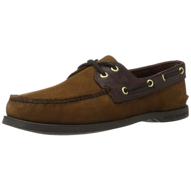 Sperry Mens A/O Leather Closed Toe Boat Shoes