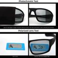 thumbnail image 1 of Lunettes de Soleil Photochromiques Hommes Protection UV400 Lunettes de Sport Extérieures, 1 of 8