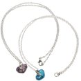 thumbnail image 4 of 2pcs Women Necklace Openable Locket Heart Pendant Heart Locket Necklace Personalized Gifts, 4 of 8