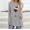 #0180-Gray, variant on TaTaai Christmas T-Shirt for Women with Wine Glass Print, Long Sleeve Crewneck, Soft Stretchy Lightweight Loose Fit Tee for Daily Wear and Holiday Party