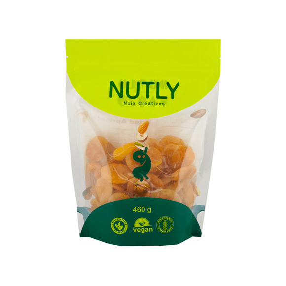 Dried Apricots 460g – Naturally Sweet Chewy Dried Fruit – Fiber-Rich Healthy Snack