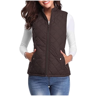 Fashion Women Pocket Coat Long Jacket Winter Sleeveless Down Cotton Waistcoat