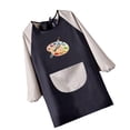 thumbnail image 4 of GROWTH TANK Multifunction Kids Painting Apron Palettes Pattern Washable Long Sleeve Painting B, 4 of 7