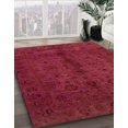 thumbnail image 2 of Ahgly Company Indoor Square Abstract Red Abstract Area Rugs, 7' Square, 2 of 6