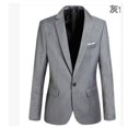 thumbnail image 5 of NEW2018 Men&acute;s Casual Slim Fit Formal One Button Suit Blazer Coat Jacket Tops, 5 of 5