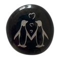 thumbnail image 4 of Pocket Positivity Penguin Pebble Personalized Handmade Penguin Pebble Ornament Engraved Mini Keepsake Pebble Ornament, 4 of 5