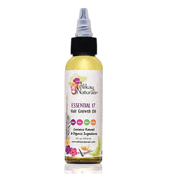 ALIKAY Naturals Essential 17 Hair Growth Oil, 2 Ounce