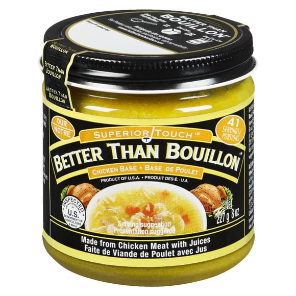 Better Than Bouillon. Roasted Chicken Base 227g Jar. Concentrated Paste That Offers A ore Robust, Roasted Chicken Flavor