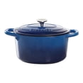 thumbnail image 3 of Crock-Pot Artisan Cocotte  6,6 L avec Couvercle, Bleu Saphir, 3 of 5