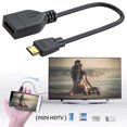 thumbnail image 3 of Mini HDMI-compatible Male to HDMI-compatible Female Converter Adapter Cable HOT, 3 of 8
