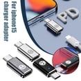 thumbnail image 3 of 8 Pin For iPhone Female to Type C USB-C Male Charger Adapter Converter UKSTOCK, 3 of 7