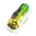 thumbnail image 3 of Lampe de Poche LED Portable à Pince à Bascule Mini Source Lumineuse Lampe 20W Puissance Batterie au Lithium Intégrée Résistance à l'Eau Grade IPX6 Métal Absorbable, 3 of 9