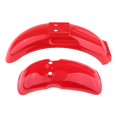 thumbnail image 1 of Miulika 1 Set Front and Rear Wheels Guard Mud Flap Replacement for Monkey Gorilla Z50, Fits 8 inch Wheels, Red, 1 of 7