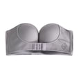 thumbnail image 2 of TIMIFIS Strapless Front Buckle Gathe r up Invisible Anti-Slip Push Up Bra, 2 of 6