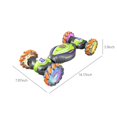 thumbnail image 3 of SIYTUAU Gesture And Handle Dual Control Stunt Remote Control Car With Twist Function Green Abs Plastic Children'S Holiday Gift Toy Rc Car Green, 3 of 9