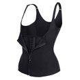 thumbnail image 4 of SAYFUT Women's Waist Trainer Vest Underbust Corset Tummy Control Body Shaper Ultra Firm Control Shapewear Adjustable Strap, 4 of 6