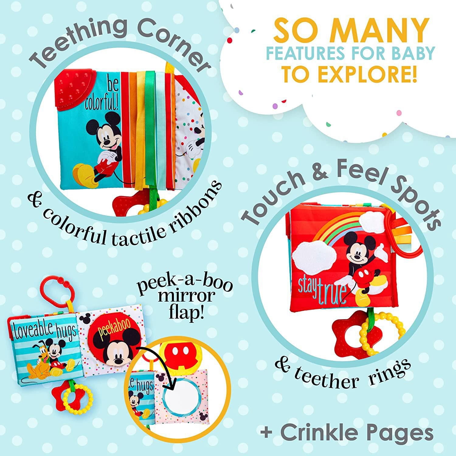 Livre Souple de Mickey Mouse de Disney