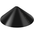 thumbnail image 3 of Squirrel Baffle for Bird Feeder Pole New Upgrade Wrap Around Squirrel Baffle Proof Baffles Durable Premium Plastic Bird Feeder Guard with Hook Red(16 Inch Nonmetal), 3 of 8