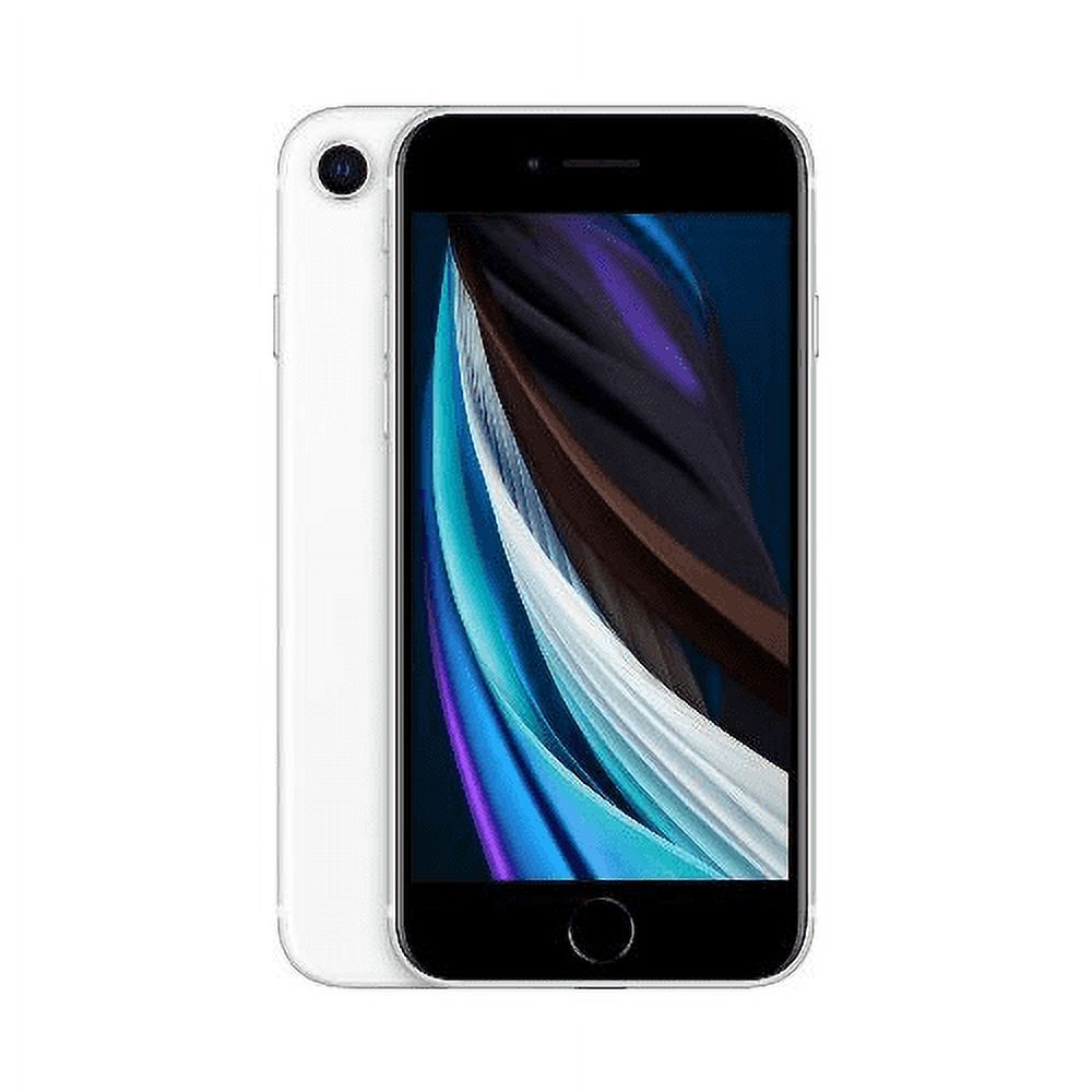 Restored Apple iPhone SE 2nd Generation (2020) Black 128GB Fully