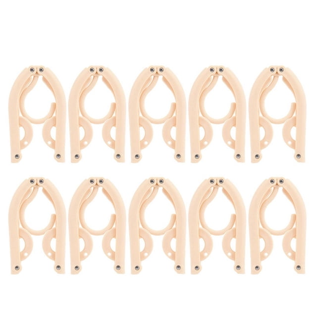 Retractable Portable Travel Hangers Foldable Hangers For Travel Folding Hangers Space Saving Travel Hangers Foldable For Suitcase Tie Rack Hanger For Closet Clothes Drying