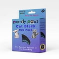 thumbnail image 2 of Purrdy Paws Lot de 100 Embouts d'Ongles Souples pour Griffes de Chat Noir Grand, 2 of 4