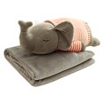 thumbnail image 1 of Two In One Cartoon Animal Pillow With Built In Blanket Dual Purpose office Car Nap Blanket Winter Thickened Sofa Pillow With Dual Functions Fleece Blanket for Couch throw blanket for Women, 1 of 9
