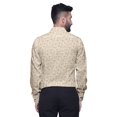 thumbnail image 2 of BESTMAN Chemises en Coton pour Hommes à Manches Longues Chemise Formelle Imprimée, 2 of 5