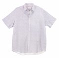 thumbnail image 1 of Aqua Toscano Men's Navy Sky Geometric Pattern Dress Shirt Casual Button-Down - 1 X, 1 of 2