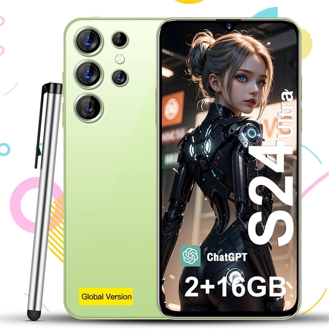 TopLLC Unlocked Android Smartphone 16GB ROM 2GB RAM Android Phone 6.5IN HD Cell Phone 13MP Camera System 3520mAh Phone Mobile Phone Large Storage a Smartphone