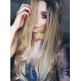 thumbnail image 4 of Women Gradient Blond Long Curly Wig Synthetic Wavy Hair Heat Resistant Wig, 4 of 10