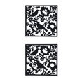 thumbnail image 1 of ZheElen 4piece Lightweight Hanging Divider Screens For Versatile Space Foldable Black Bird Chart 2Set, 1 of 6