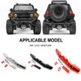 thumbnail image 3 of QualitChoice Pare-Chocs avant et Arrière pour VENTURE Crawler Rc Pare-Chocs avant et Arrière Alliage d'Aluminium Résistant à l'Usure Accessoires de Voiture Rc Argent, 3 of 6