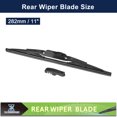 thumbnail image 2 of Unique Bargains 2pcs Rear Windshield Wiper Blade Replaces for Jeep Compass 2007-2015 for Jeep Grand Cherokee 1998-2004, 2 of 6
