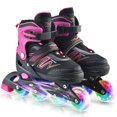 thumbnail image 1 of Patins en Ligne Ajustables avec Roues Lumineuses pour Enfants Garçons Filles Dames, 1 of 8