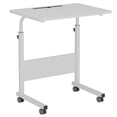 thumbnail image 4 of Standing Computer Desk With Wheels, Removable Side Desk, Sit-stand Desk With Adjustable Height, Card Slot, 4 of 6