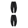 thumbnail image 4 of kurtrusly 1/2/3 Comfortable And Stylish Pants For Men - Everyday Essential Wide Application 603black S 2PCS, 4 of 6