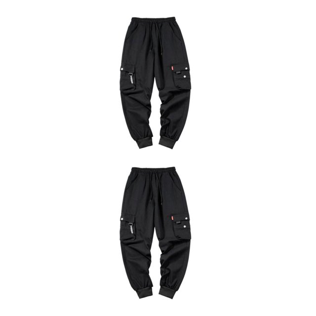 kurtrusly 1/2/3 Comfortable And Stylish Pants For Men - Everyday Essential Wide Application 603black 3XL 2PCS