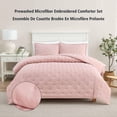 thumbnail image 1 of Mainstays Queen Comforter Set, Soft Lightweight & All Season, 3-Piece, Pink, 1 of 9