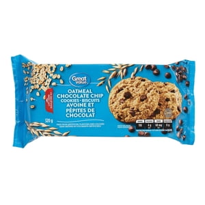 Great Value Oatmeal Cookies de croustilles au chocolat