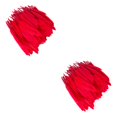 thumbnail image 4 of Maytalsory 100x Plumes Style Boho Sauvages et Résistantes aux Couleurs pour Artisanat Résistantes aux Déchirures Rouge 2Ensemble, 4 of 6
