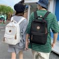 thumbnail image 2 of Faraee Canvas Laptop Backpack Notebook School College Rucksack Top Handle Satchel Handbag with Compartments, 2 of 4