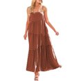 thumbnail image 4 of Lenago Robes Maxi Grande Taille pour Femmes 2023 Robe d'Été Décontractée Ample à Bretelles Plage Longue Maxi Robes d'Été pour Femmes Robes de Plage d'Été en Liquidation, 4 of 7
