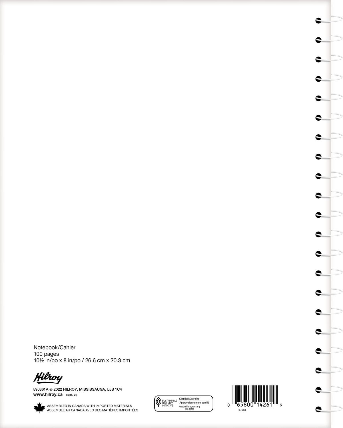 Cahier en poly Hilroy Core+