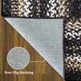 thumbnail image 4 of HOMERRY Area Rug 5x7 Washable Rug Modern Geometric Area Rug for Living Room, Black, 4 of 7