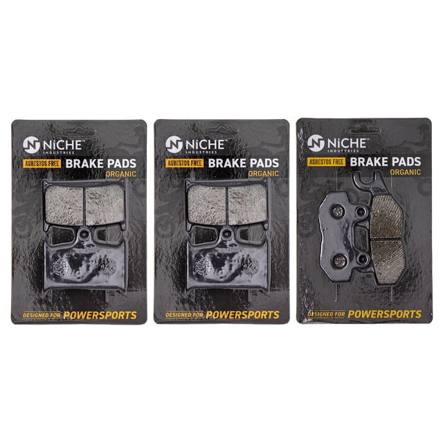 Niche Brake Pad Set for Triumph Speed Triple Daytona Sprint Front Rear Organic MK1002832
