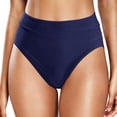thumbnail image 1 of Women Casual High Waisted Swim Trunks Nylon Spandex Split Solid Color Quick Drying Beach Water Activities Wear, 1 of 6