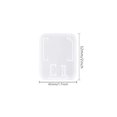 thumbnail image 4 of 10 Pcs Étui en Plastique Transparent pour Carte Mémoire Compatible avec Carte SD Micro SD T-Flash, 4 of 10