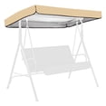 thumbnail image 1 of All Season Outdoor Swing Chair Protective Cover with Versatile Design Made from Durable 190T Polyester Coating Fabric for Optimal Shelter, 1 of 6